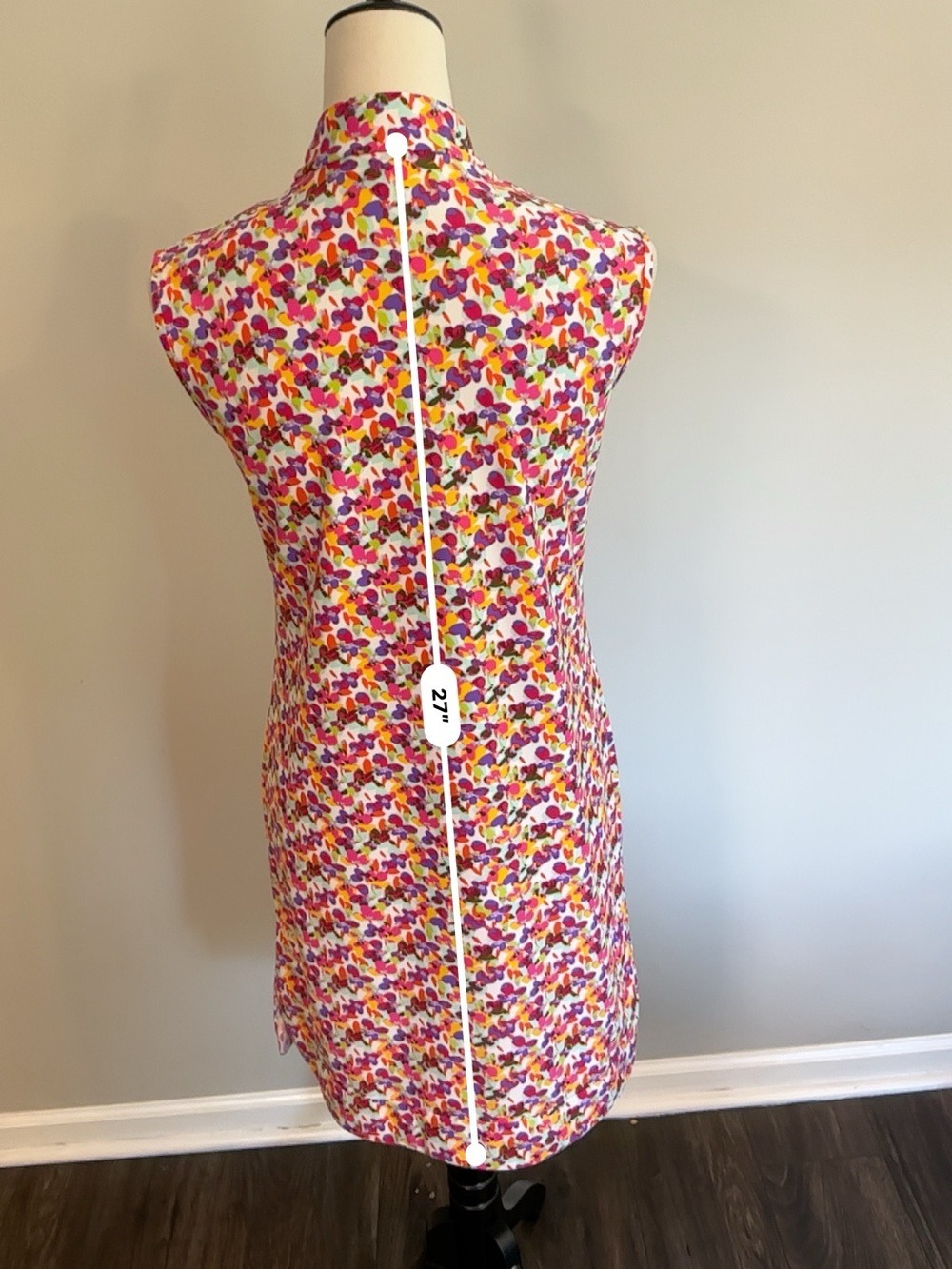 Jude Connally Lisa Keyhole Shift Dress - Picture 8 of 10